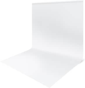 JEBUTU Fotohintergrund Weiss, 3x6m