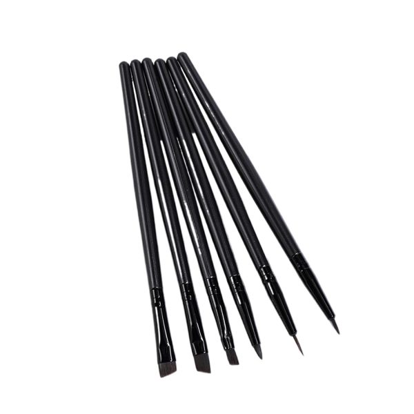 SBTRKT 6 Teile/Satz Augen Make-Up Pinsel Kit Professionelle Make-Up Lidschatten Eyeliner Pinsel Kit
