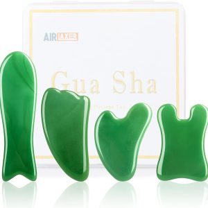 Gua Sha Massage-Gesichtswerkzeug-Set, Guasha-Massagegerät für Gesicht und Körper