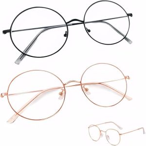 ZhongShuang 2 Pcs Blaulichtfilter Brille Damen Herren