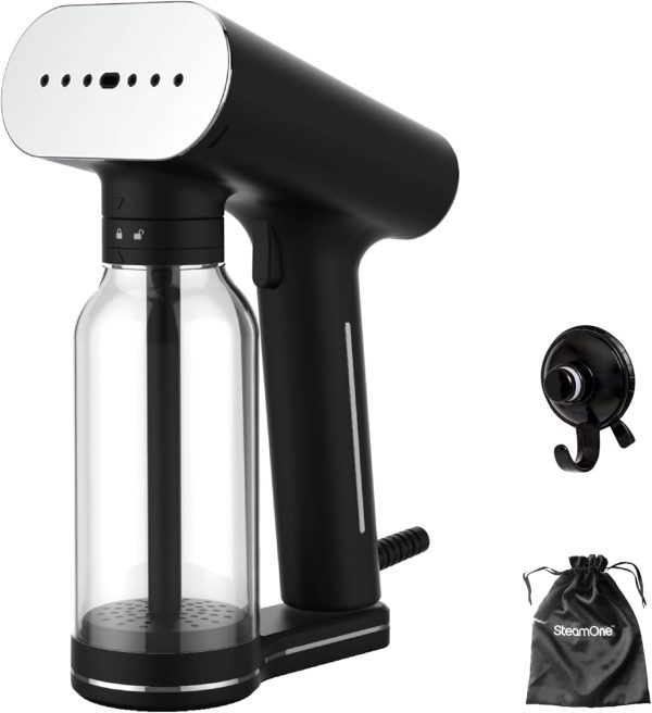 STEAMONE - Steamer Dampfglätter 2000 W, 33 g/min – tragbares Bügeleisen – Kapazität 400 ml