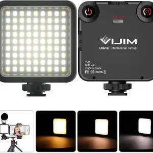 UURig VL120 Lichtpanel für Kamera-Videotaschenleuchte, LED-Fülllicht, 3200 K–6500 K dimmbar